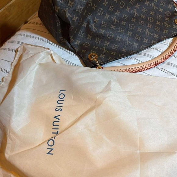 Brown Monogram Handbag - Picture 3 of 6